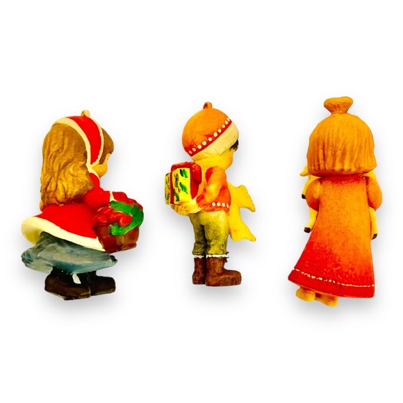 Vintage Christmas Ornaments Toriart By Anri Ferrandiz 3 Ornaments - Picture 2 of 11